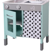 Teamson Kids - Little Chef Philly Modern Play Kitchen - Petrol Play Kitchen + Food Teamson Kids 