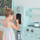 Teamson Kids - Little Chef Westchester Retro Play Kitchen - Mint Play Kitchen + Food Teamson Kids 