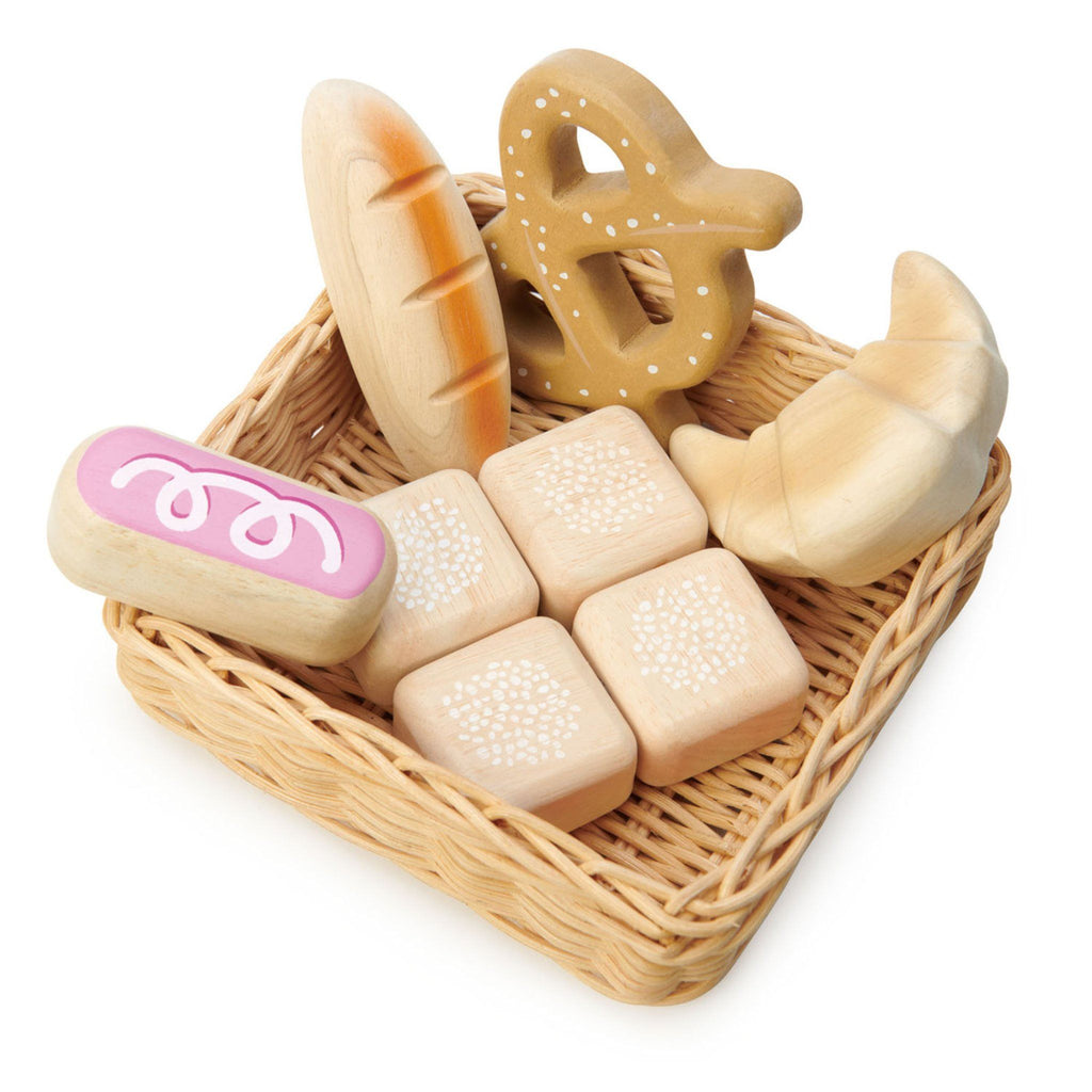 Bread Basket Wooden Toys Tender Leaf Toys 