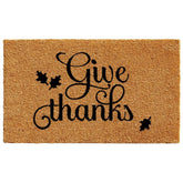 Calloway Mills | Thanksgiving Give Thanks Doormat