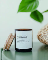 Dictionary Soy Candle - Wanderlust - India | The Commonfolk Collective - Scented Candle