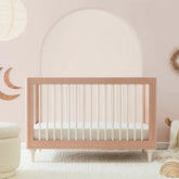 Lolly 3-in-1 Convertible Crib w/ Toddler Bed Conversion | Canyon/Washed Natural