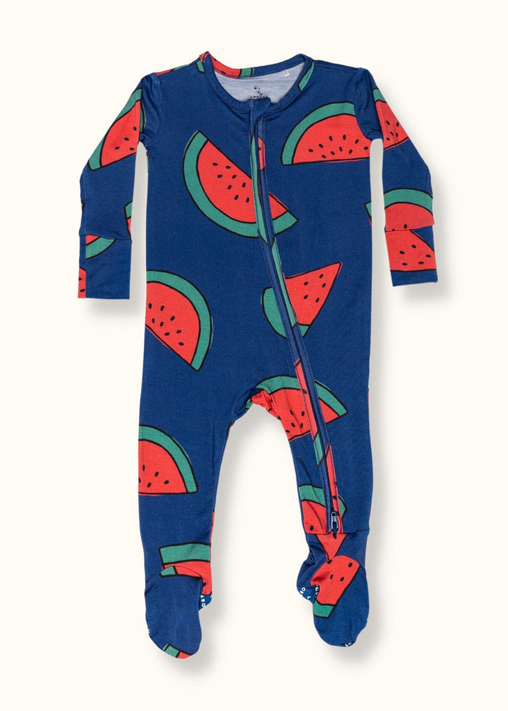Watermelon Crush Footie Pajama by Loocsy Loocsy 