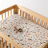 All-Stages Midi Crib Sheet | Terrazzo Crib Sheets Babyletto 