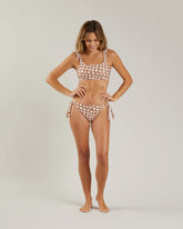Knotted Bikini Bottom || Daisy Swimwear Rylee & Cru 