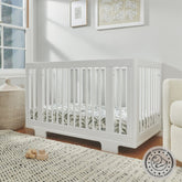 Yuzu 8-in-1 Convertible Crib with All-Stages Conversion Kits | White